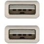 Nanocable Cable USB 2.0 Macho a Macho, 2 m, Beige